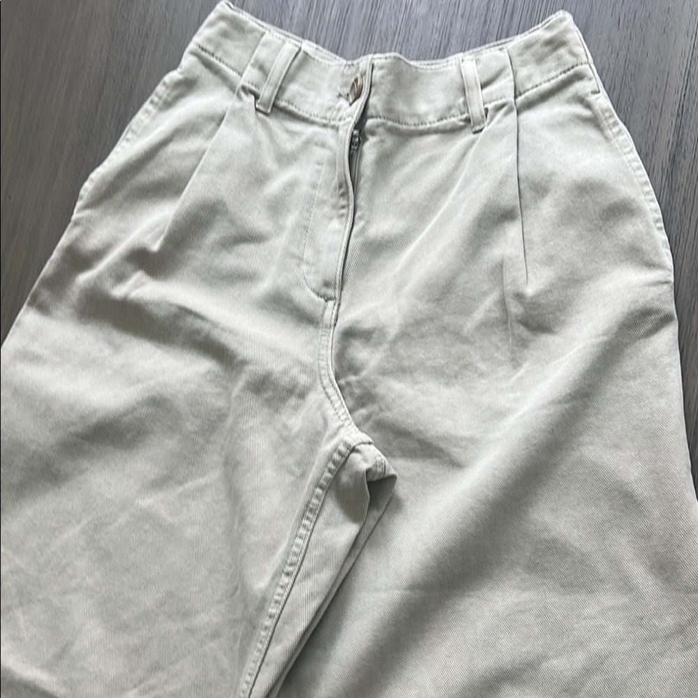 NWT khaki denim size 2